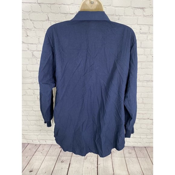 VTG Silver Threads Seashell Rope Striped Long Sleeve Button Up Shirt Women’s M - Picture 4 of 9